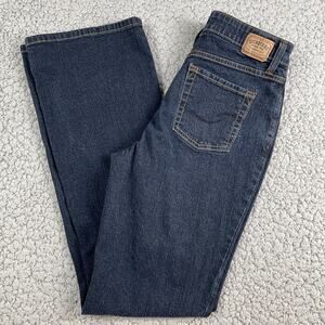 Levis Strauss Signature At Waist Bootcut Jeans Womens 12 Long Dark Wash